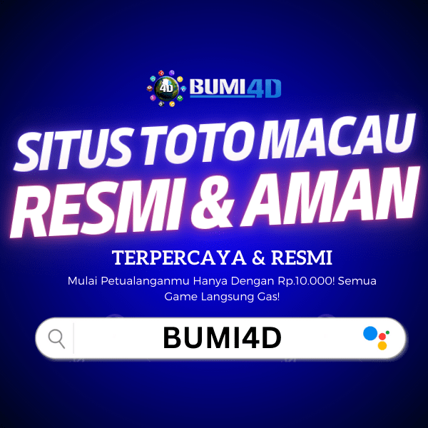BUMI4D Togel Online Resmi Bonus Mingguan